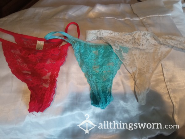 S**y Lace Thongs