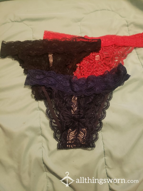 S**y Lace Thongs