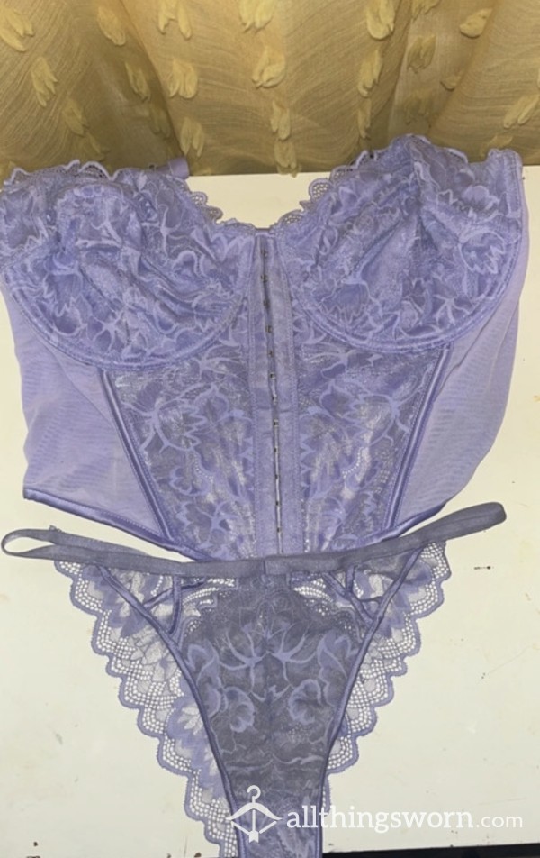 S**y Lilac Lingerie