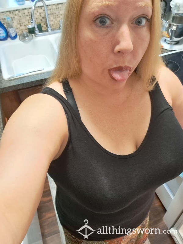 S**y Little Black Tank Top