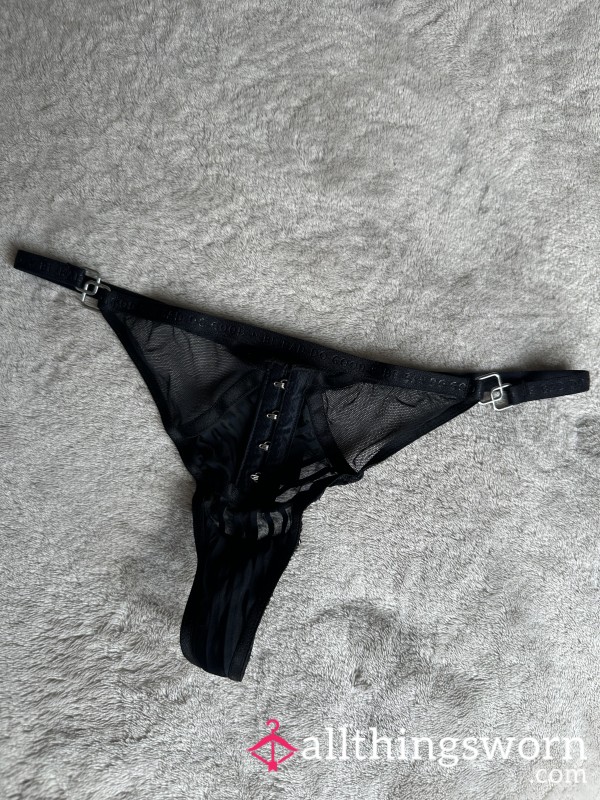 S**y Opened Front Thong