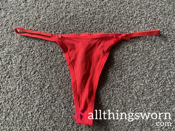 S**y Red Thong