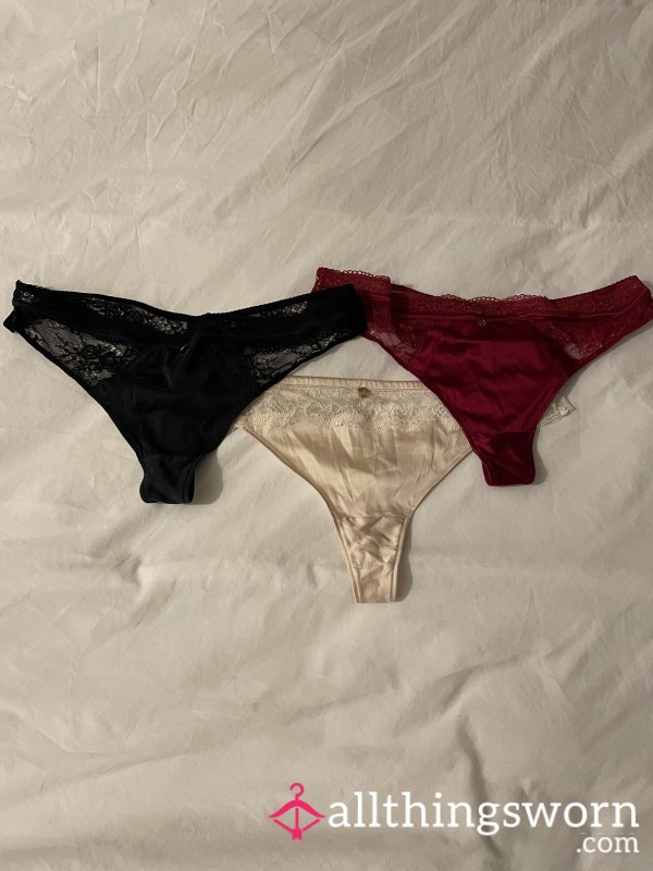 S**y Silky Thongs £20 For 1 Day Ware £4 For Each Extra Day