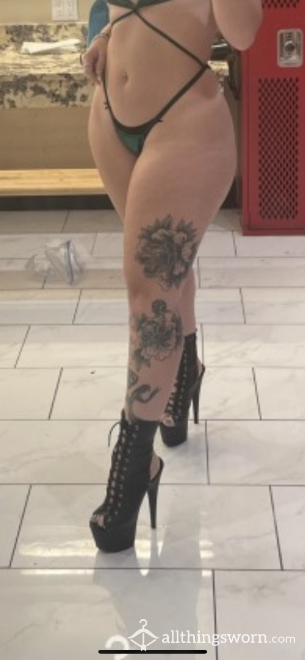 S**y Stripper Heels Worn At The Club For You!