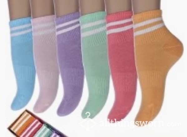 Thick Socks With Stripes