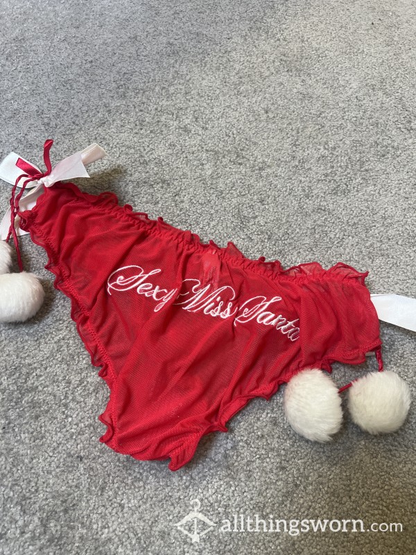 S**y Used Christmas Knickers