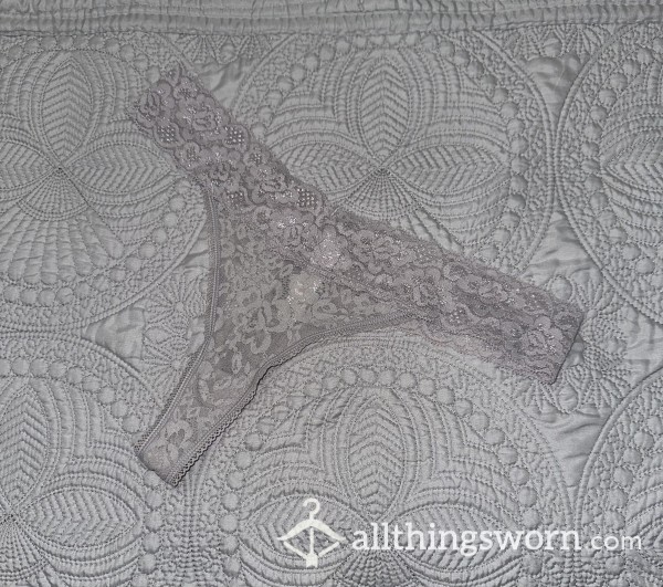 S**y Well Worn Lace Thong