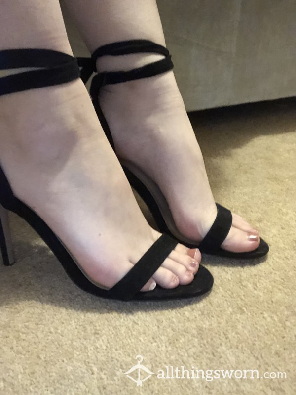 S**y Worn Heels, Very Dirty Soles, Worn All Night!!! Size 7!