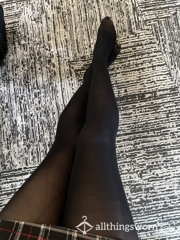 Sheer Black Tights