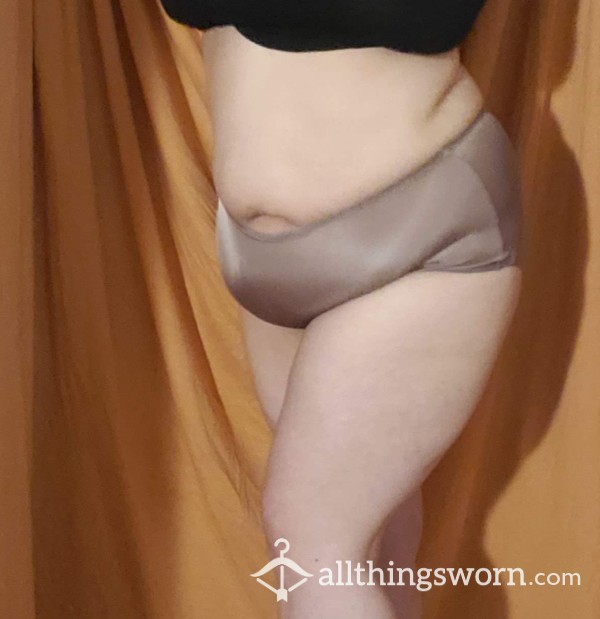 Sheer Grey Long Wear Panties