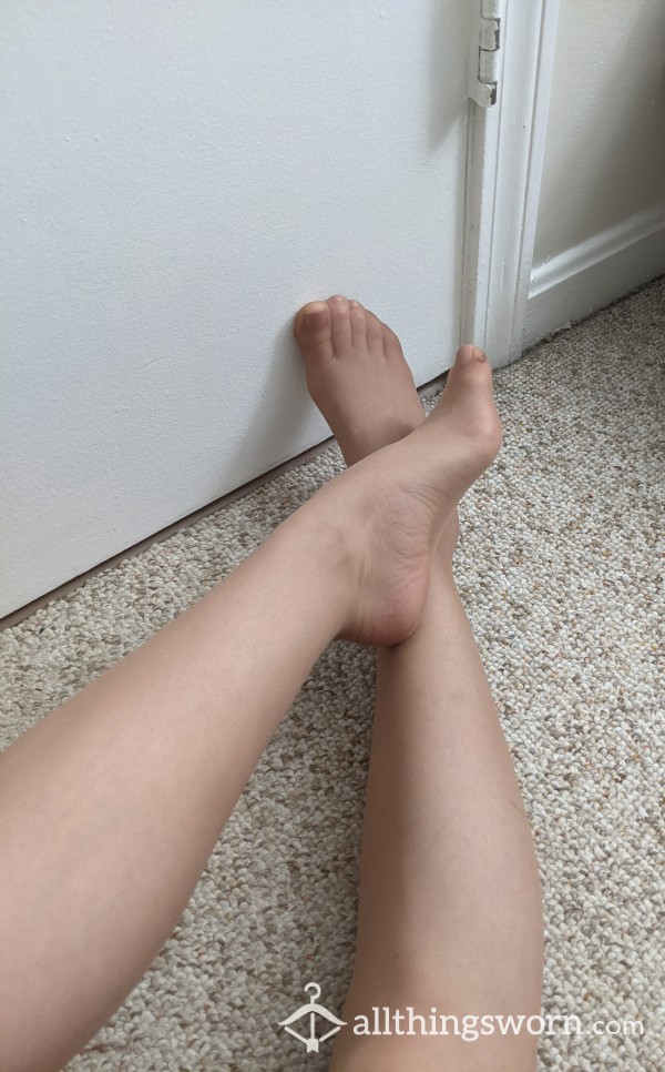 Sheer Suntan Pantyhose, Custom Wear - 48hr+