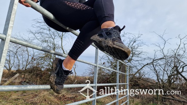 Shoe Cleaner Required - Apply Within - Muddy Trainers / Sneakers