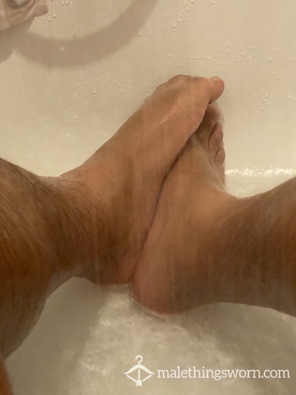 Shower Foot Photo Shoot