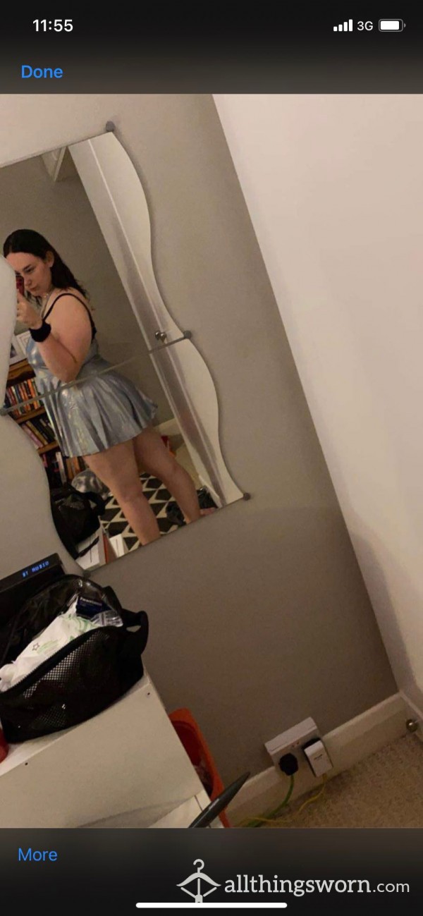 Silver Short Dress