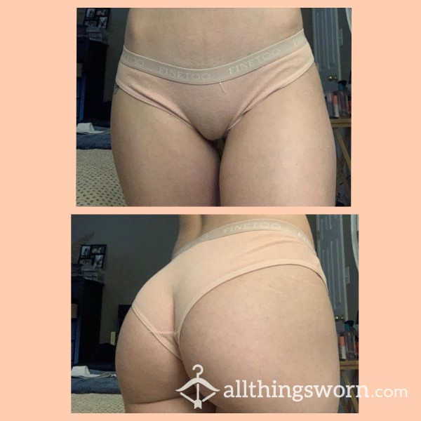 Simple N S**y Peach Panties