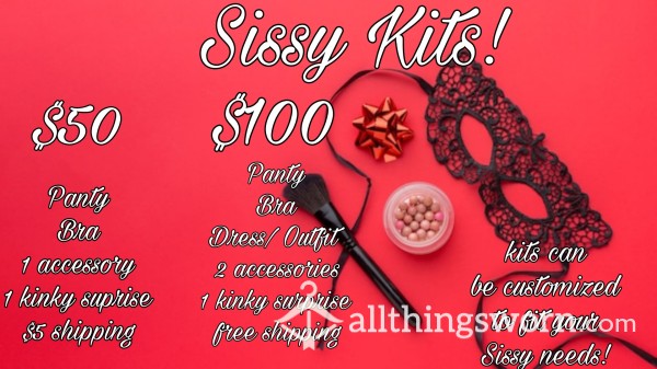 SISSY KITS 💓BRAND NEW💓