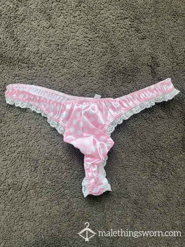 Sissy Pink G String