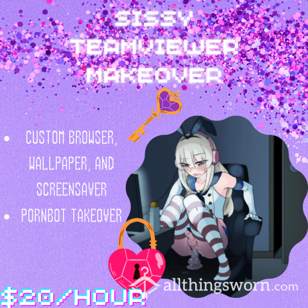 Sissy Teamviewer Makeover