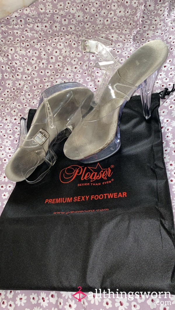 Size 10 Used Pleaser Stripper Heels