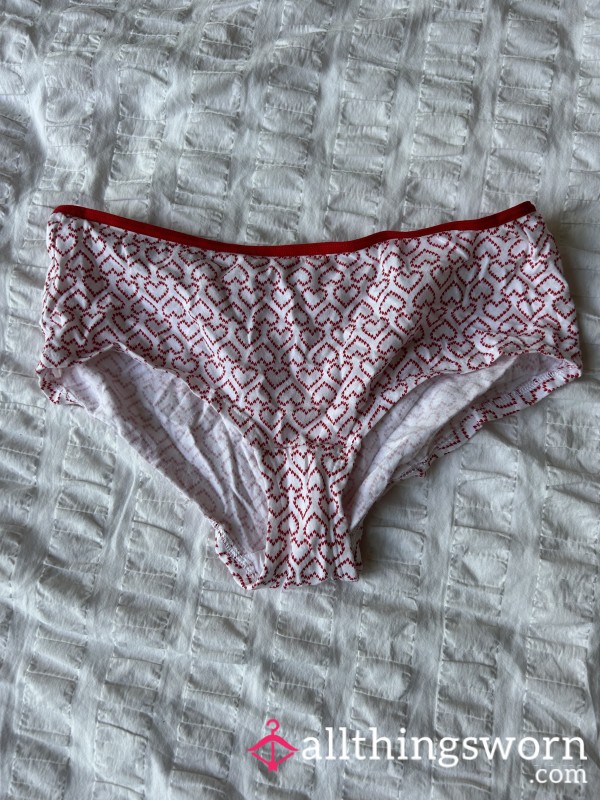 Size 14 Heart Print Panties