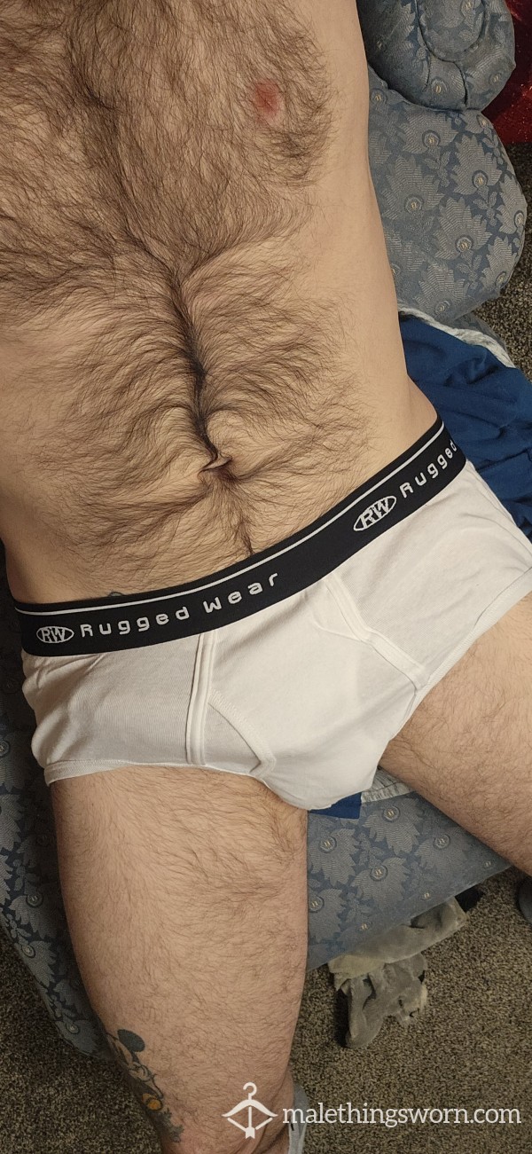 Size 36-38 White Briefs