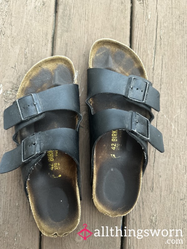 Size 9 Black Birkenstocks