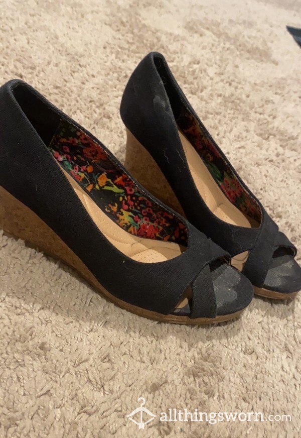 Size 8 Black High Heels