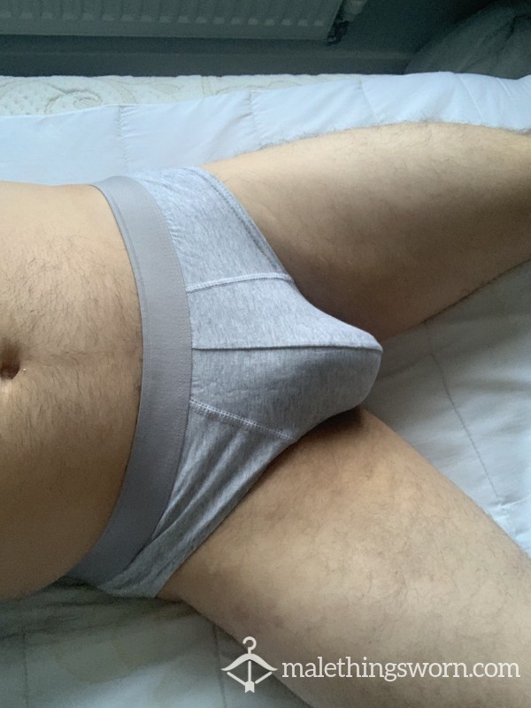 Size Large Briefs, Avaliable In Black Dark Grey Or Light Grey 🩲