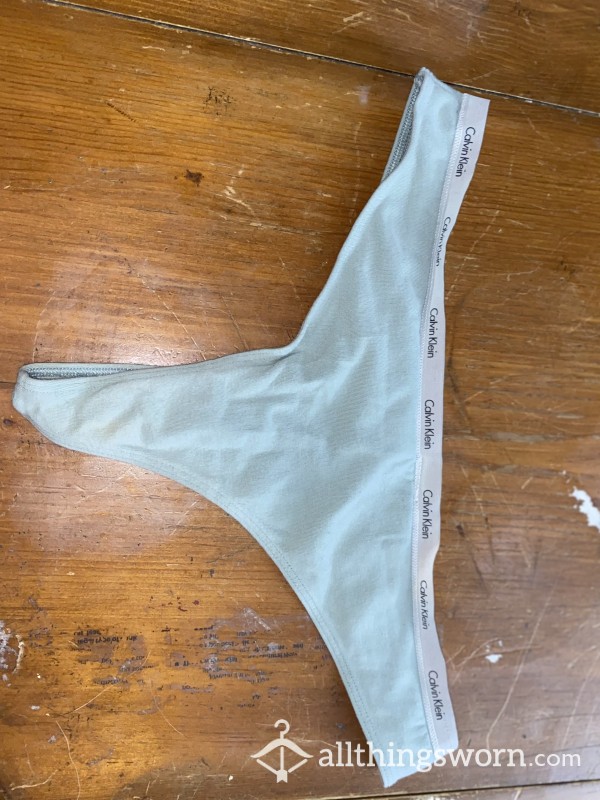 Mint Green Calvin Kline Thong