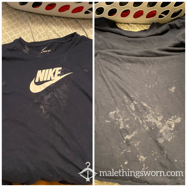 Size Medium Nike Workout Shirt (also Used As C*m Rag Afterwards)