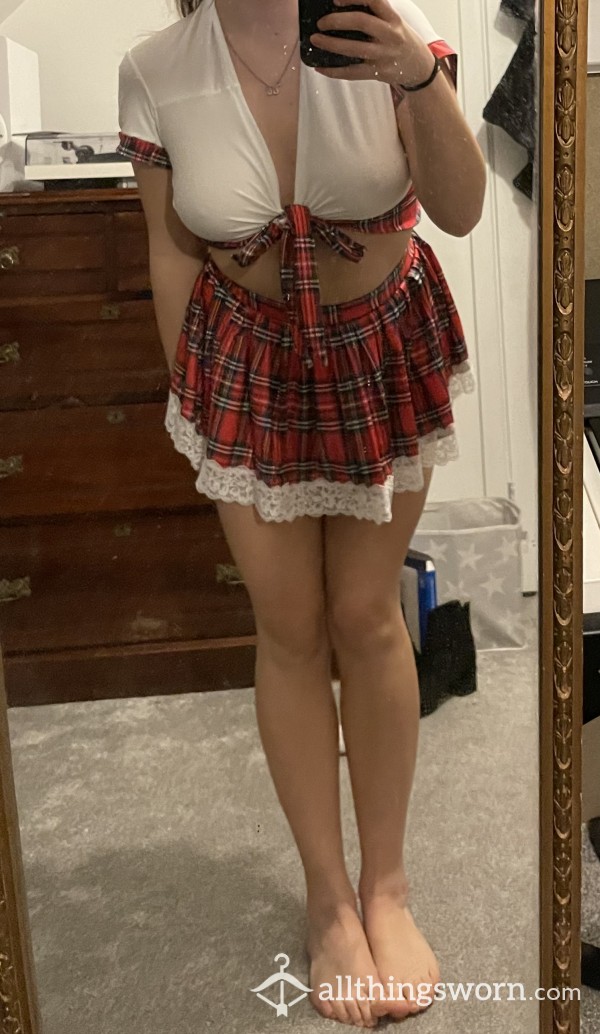 SOLDSkimpy School Girl Set