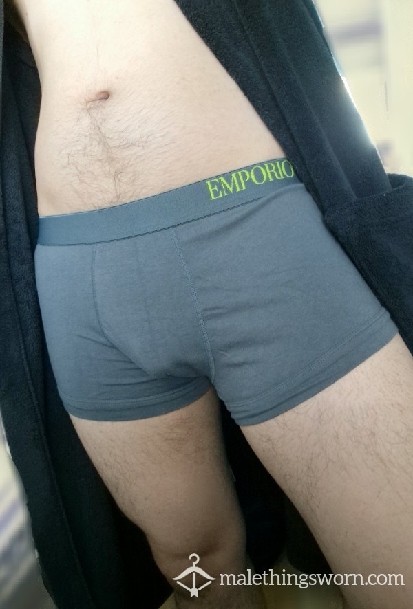 Sleek Dark Grey Boxers - EA - 2 Variations - XL