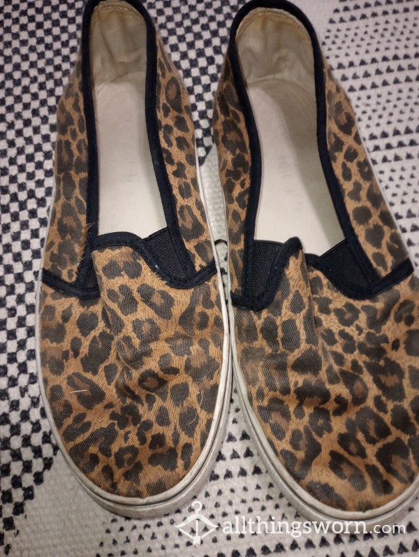 Slip On Leopard Van Knockoffs