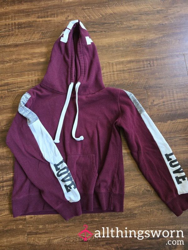 Small Maroon Hoodie