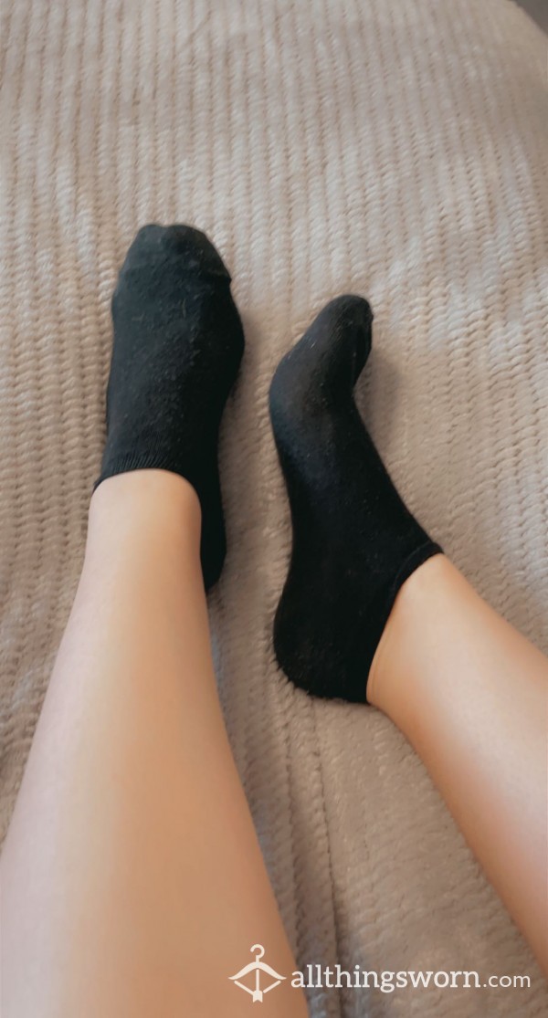 Black Ankle Socks