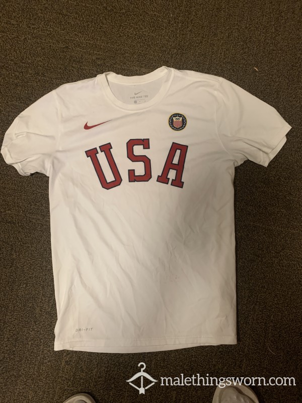 Smelly White Soccer Shirt