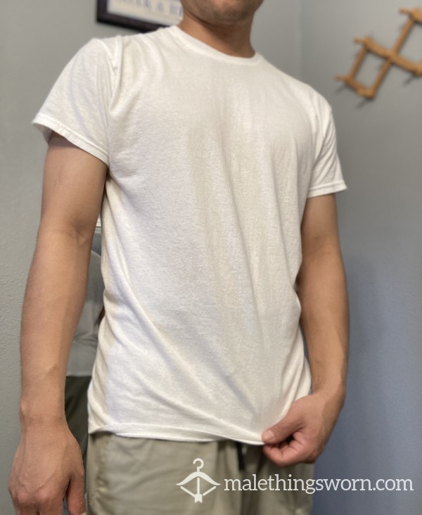 Sweaty White Tshirt