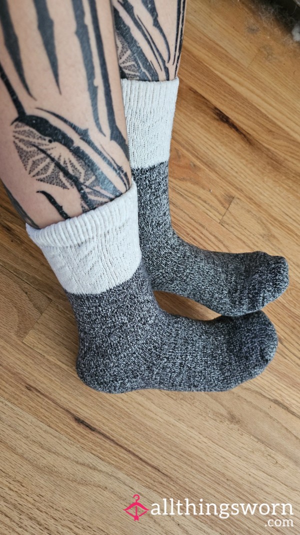 Sockies ALL GRAY WHT TOP