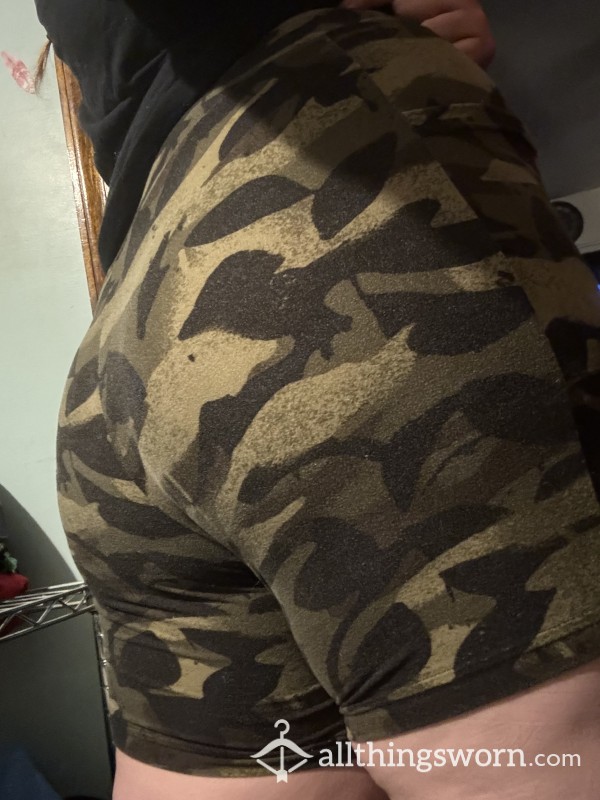 Soft Camo Sweat Shorts