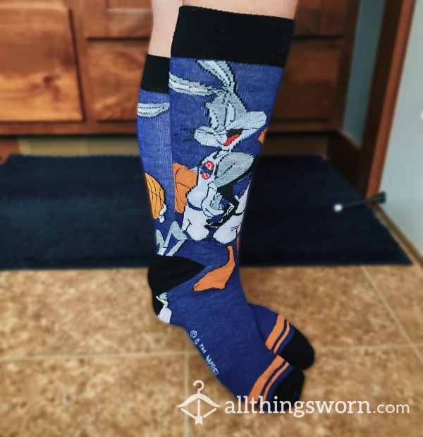 SPACE JAM Knee High Socks