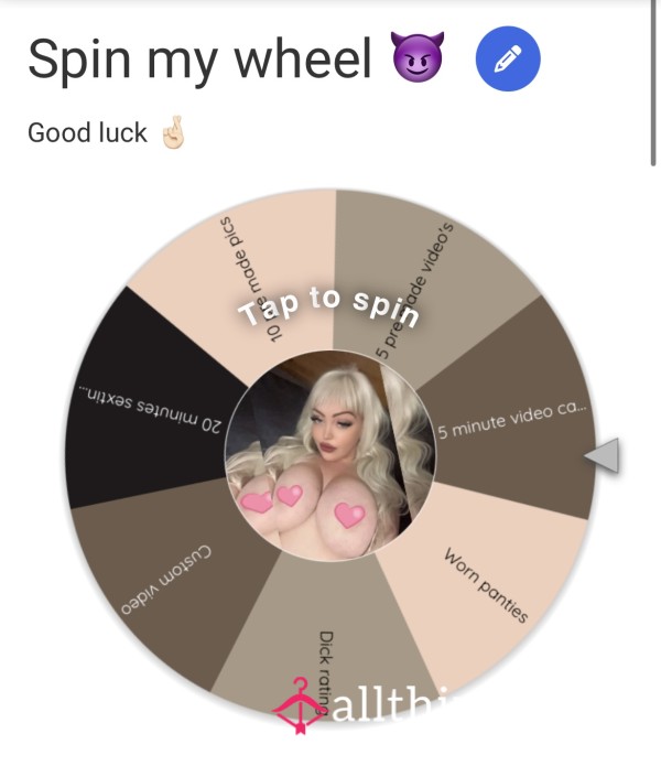 Spin My Wheel