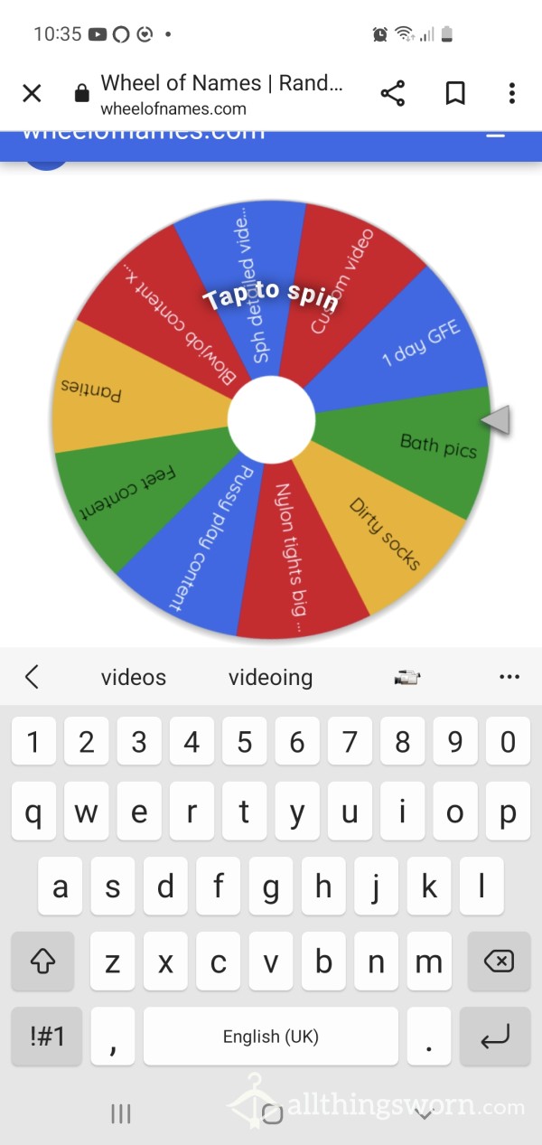 Spin The Wheel