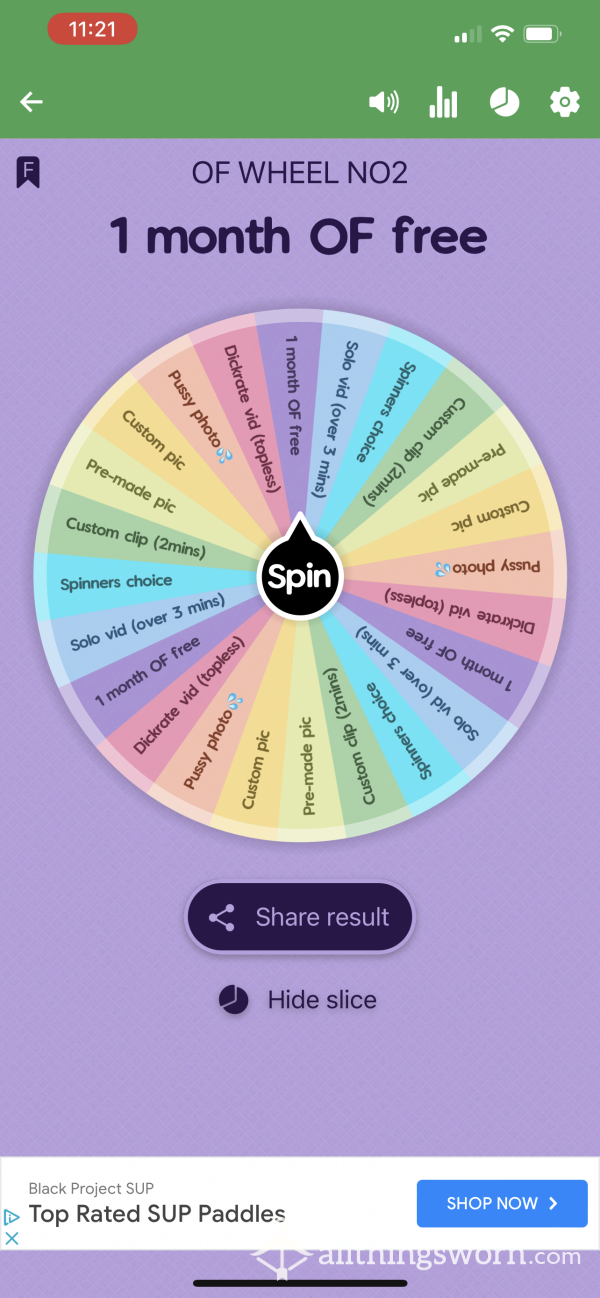 SPIN THE WHEEL