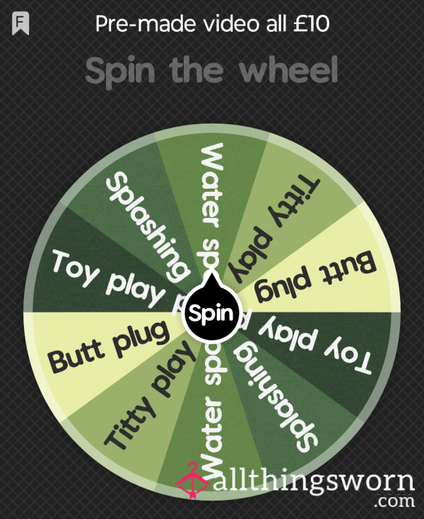 Spin Your Wheel Pre-made Videos