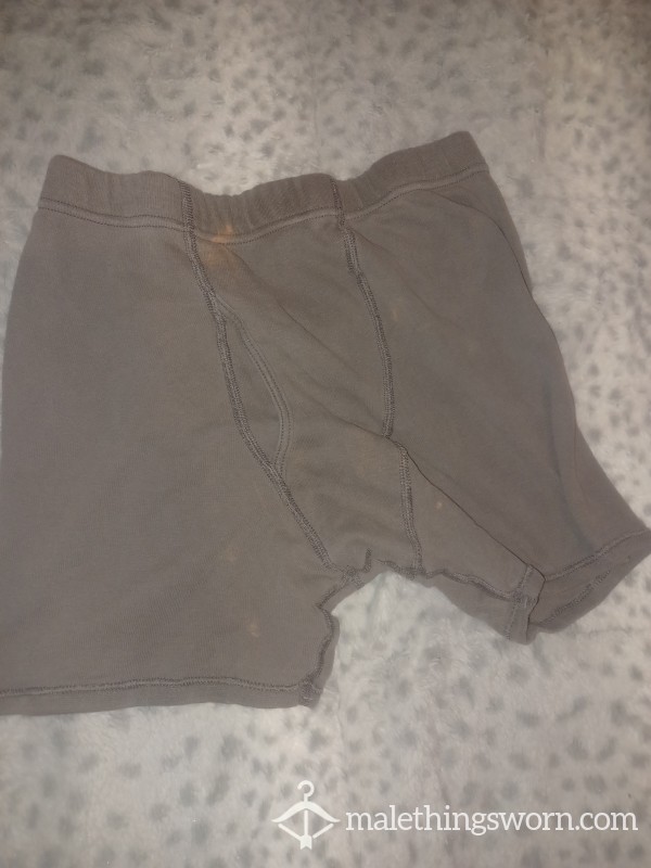 Stained Grey Underwear