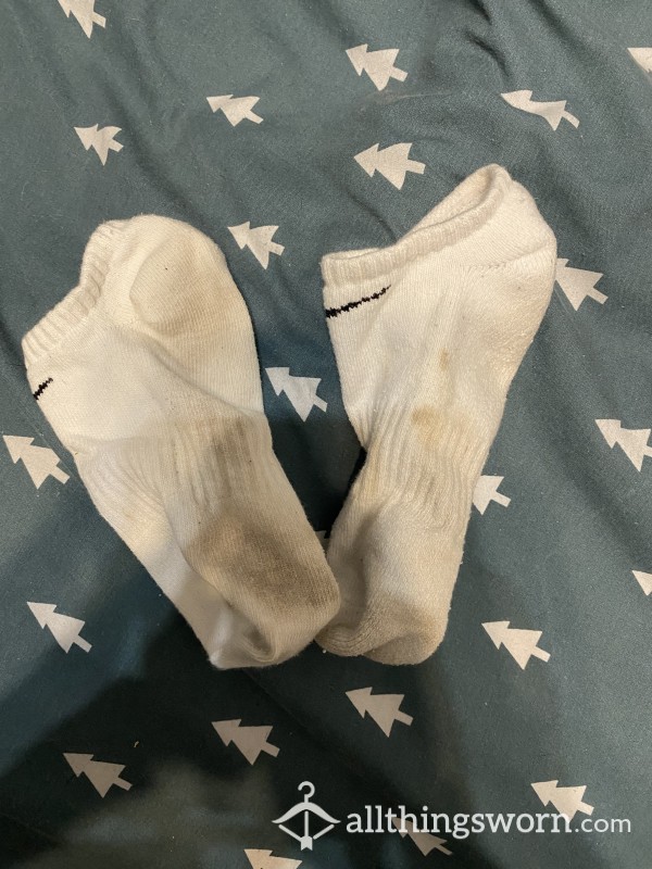 Stained White Socks