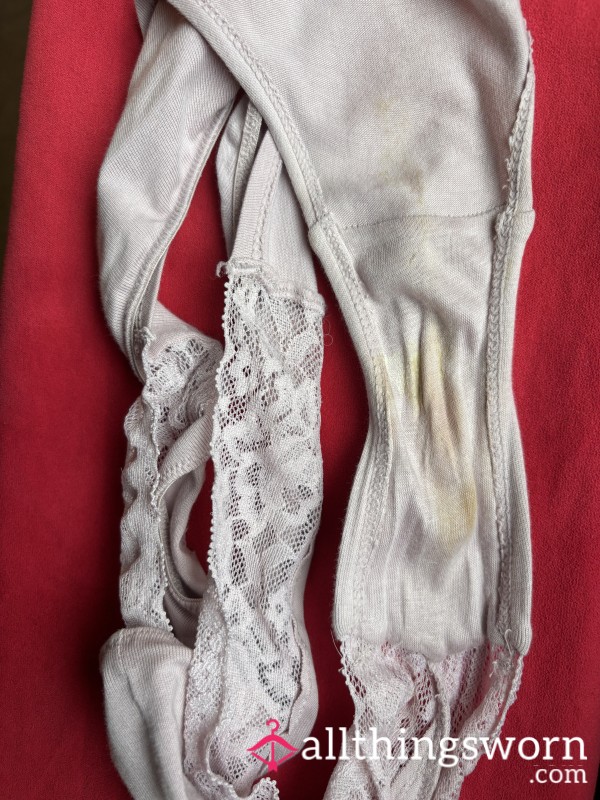 Stained Yummy Pretty Panties