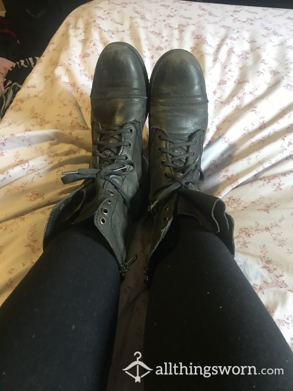 Steve Madden Combat Boots