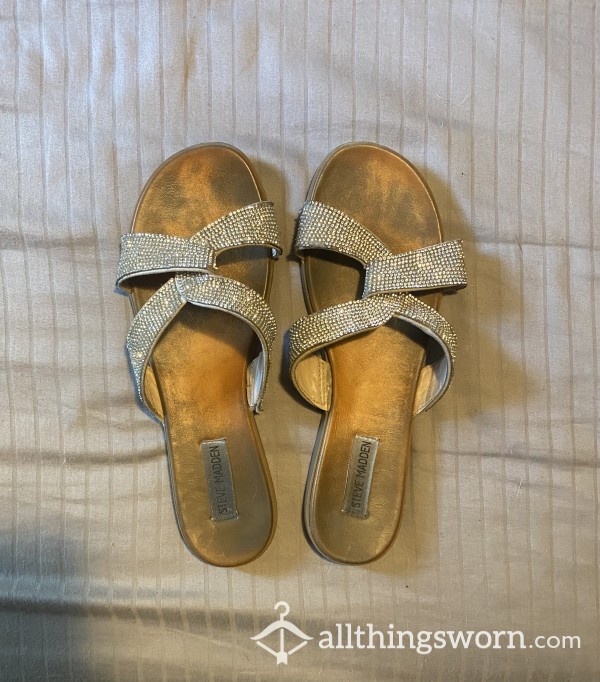 Steve Madden Rhinestone Sandals