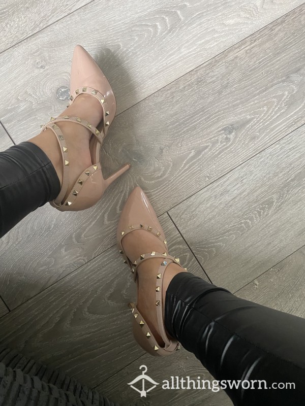 Stiletto Nude Heels